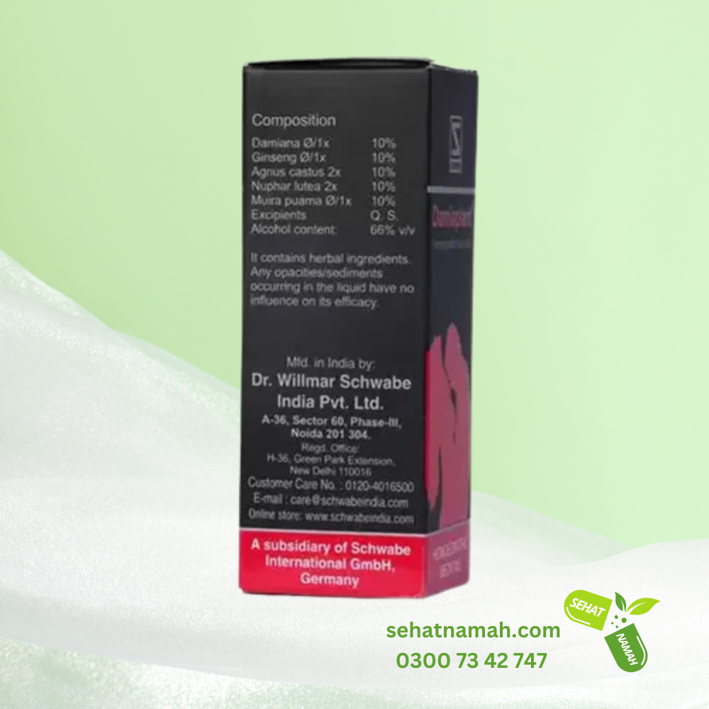 Damiaplant for Sexual Weakness - Dr. Schwabe