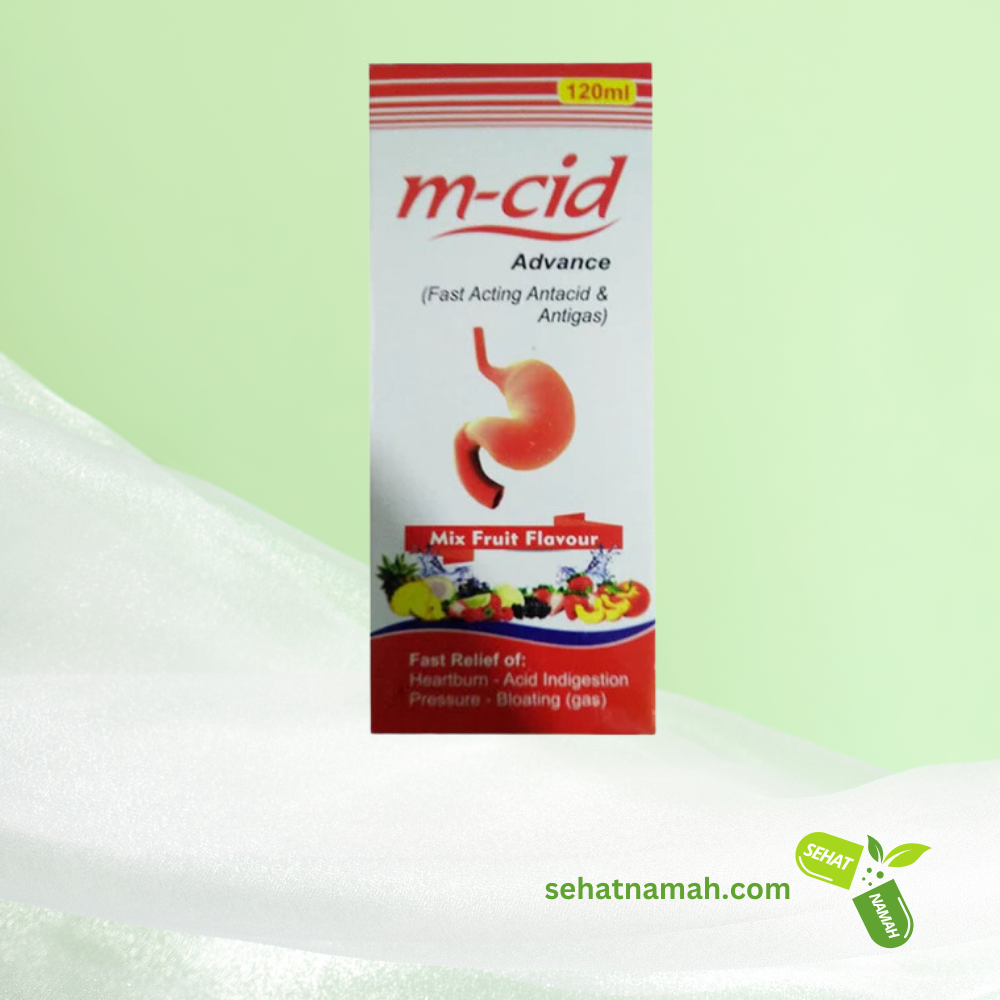 Bio Life M-Cid Advance (Fast Acting Antacid & Antigas) Mix Fruit Syrup, 120ml